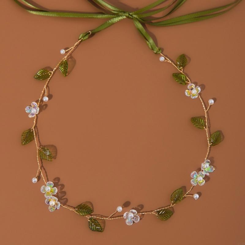 Luxury Lifestyle Hair - 91AF Shimmering Rhinestones Trimmed Headband Delicate