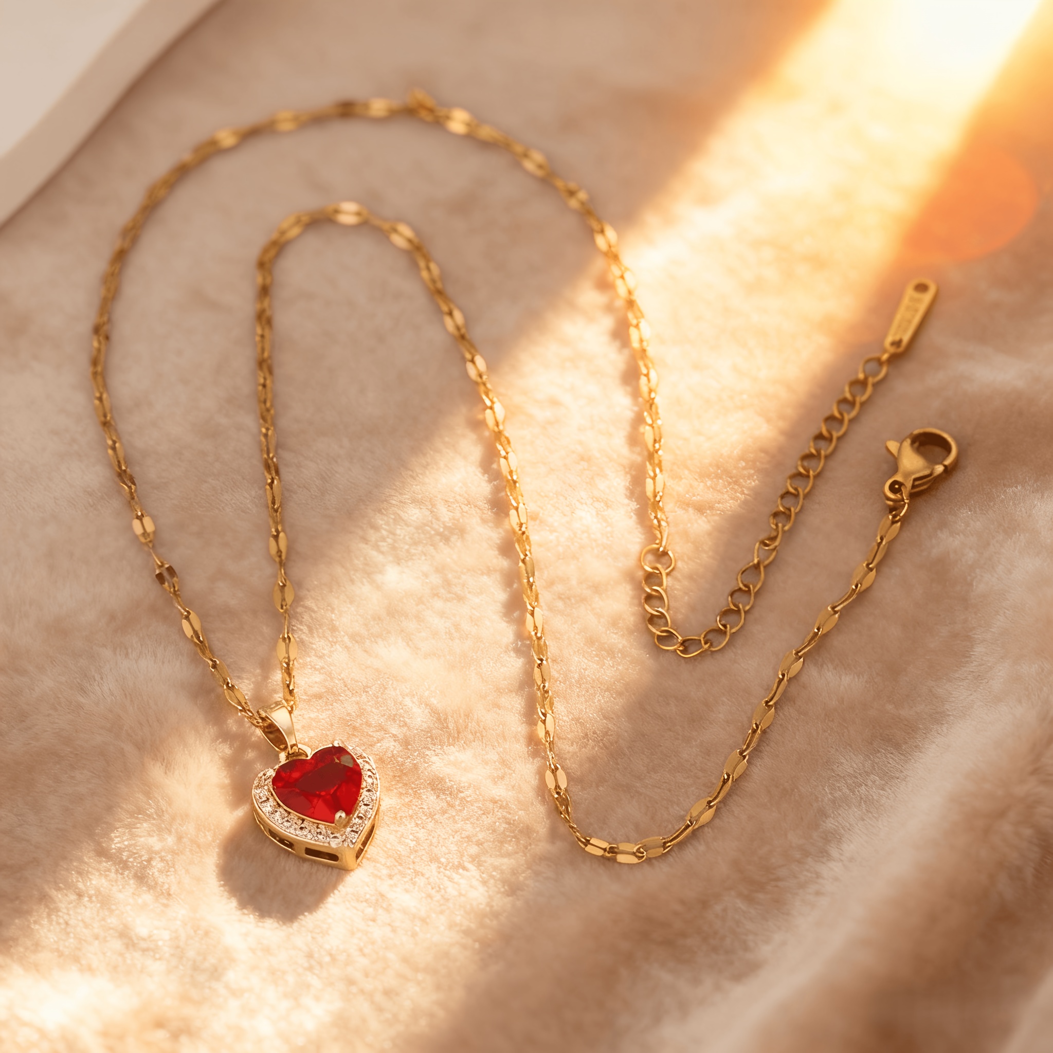 A stainless steel chain inlaid - Luxury Lifestyle Jewelry recension och pris