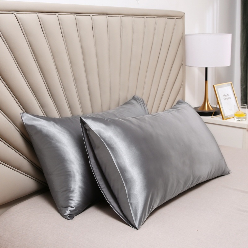1/2pcs Satin Silk Pillowcase f - Silk Pillowcase Set recension och pris