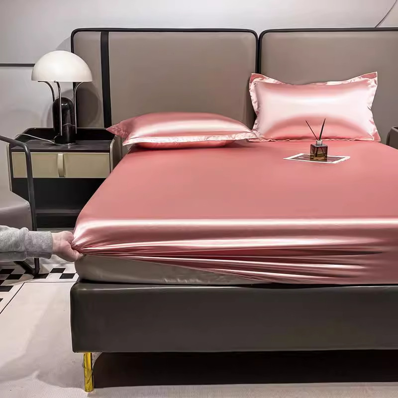 Bedroom Summer Bedsheets Satin - Silk Pillowcase Set recension och pris