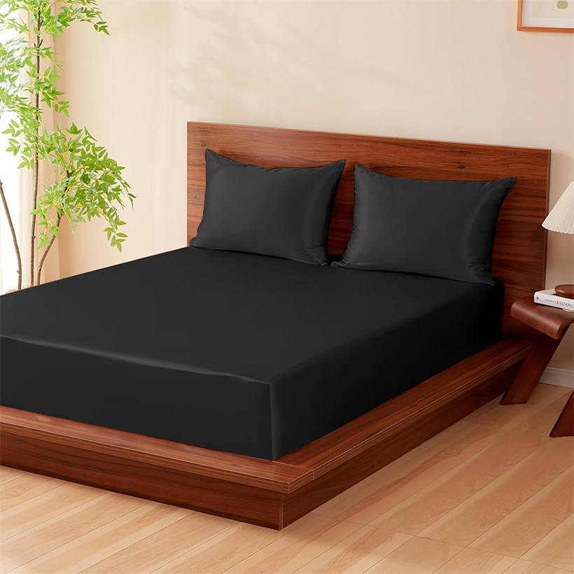 Smooth 3Pcs Set Mulberry Silk  - Silk Pillowcase Set recension och pris