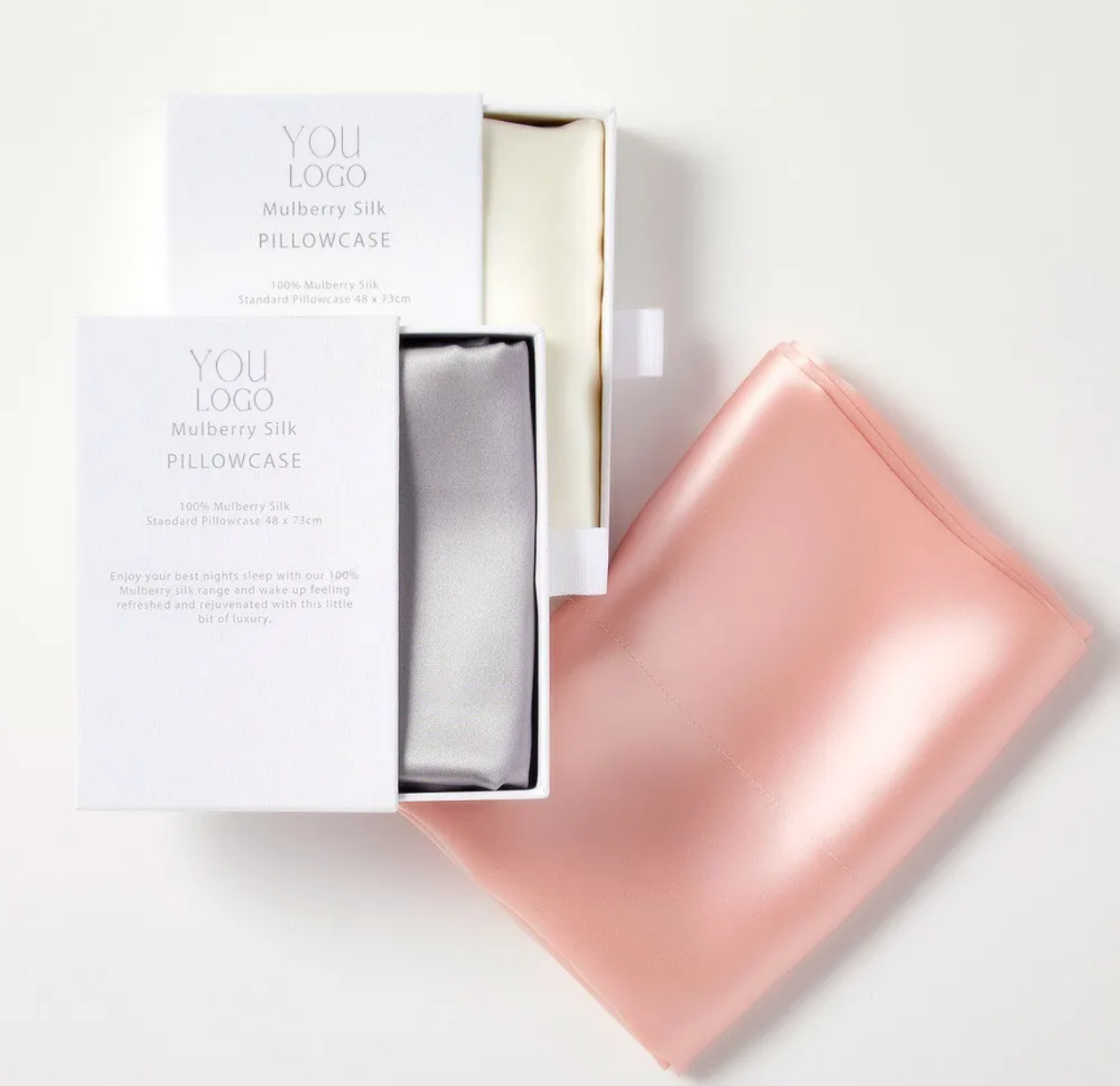 100% Pure Mulberry Silk Pillow - Silk Pillowcase Set recension och pris