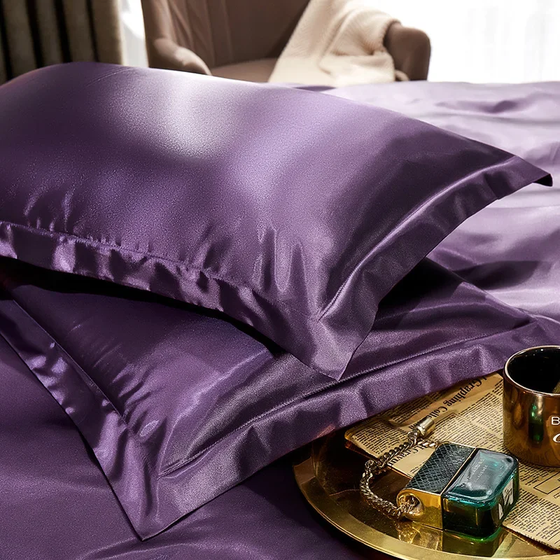 2PCS 100% Pure Real Silk pillo - Silk Pillowcase Set recension och pris