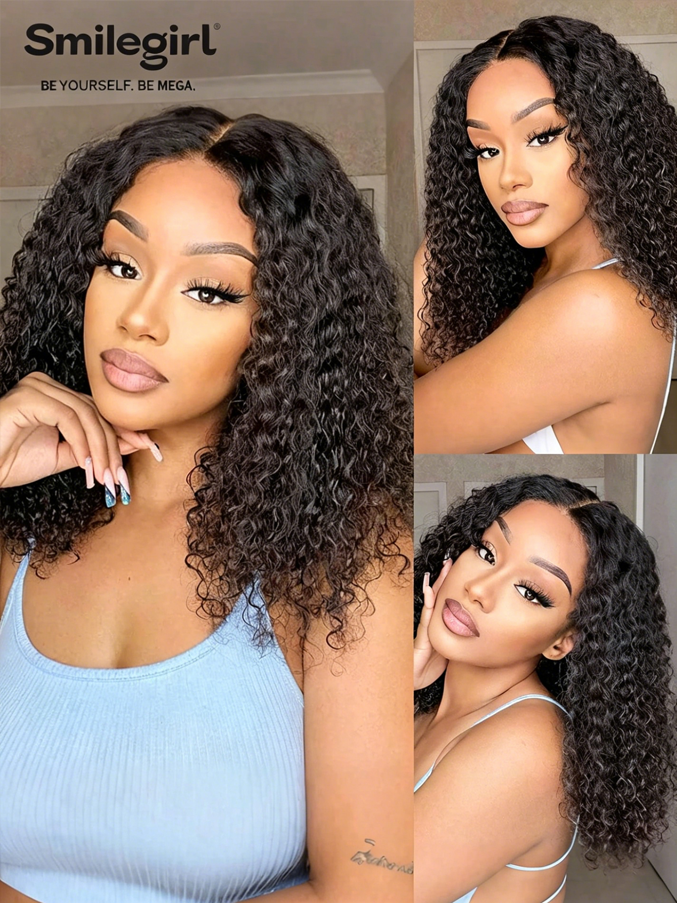 Smilegirl Glueless Wigs Human  - Luxury Lifestyle Hair recension och pris