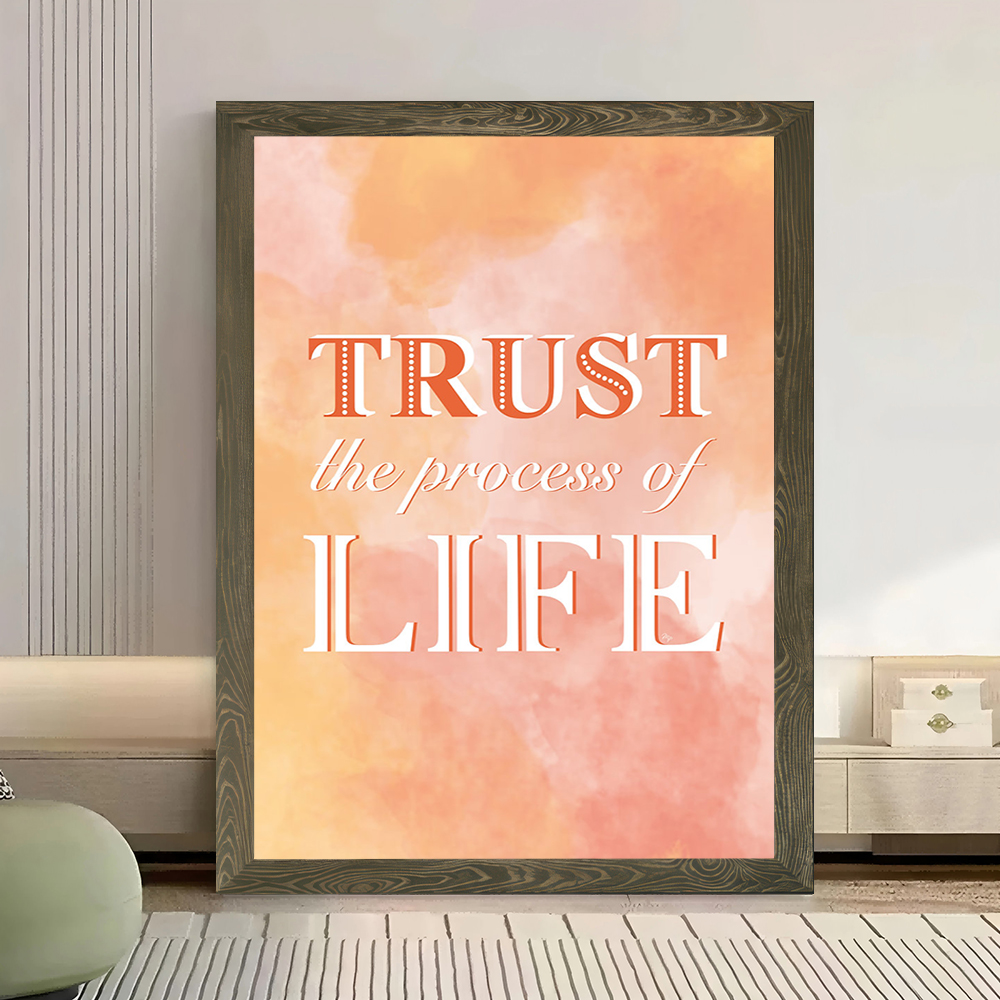 Trust the Process of Life Quot - Luxury Lifestyle Quote recension och pris