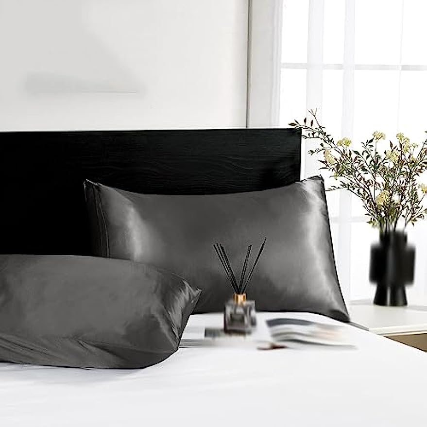 2pcs Satin Silk Pillowcase for - Silk Pillowcase Set recension och pris