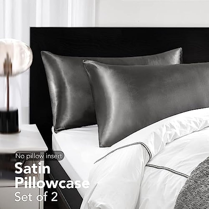 2pcs Satin Silk Pillowcase for - Silk Pillowcase Set recension och pris