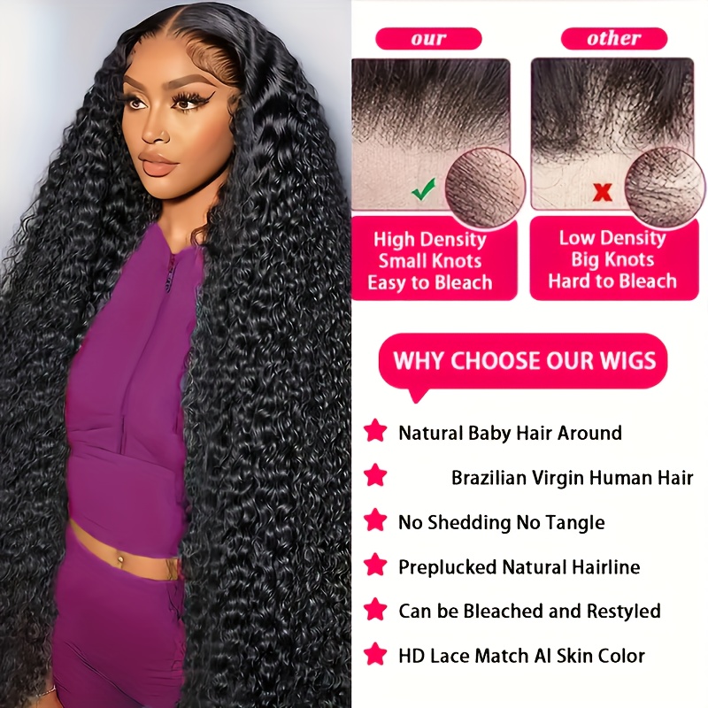 230% Density 13x6 HD Lace Fron - Luxury Lifestyle Hair recension och pris