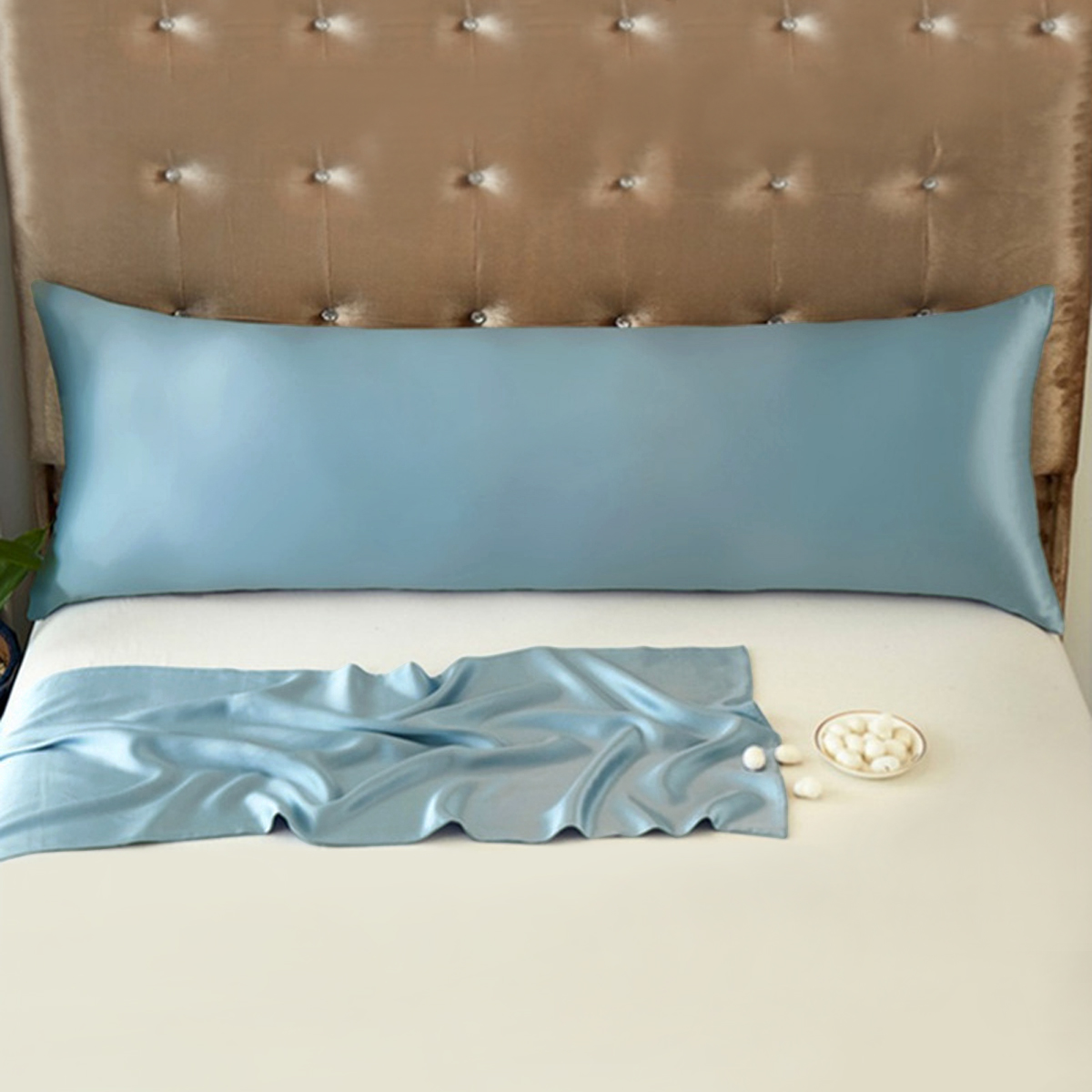 100% Pure Mullberry Silk Long  - Silk Pillowcase Set recension och pris